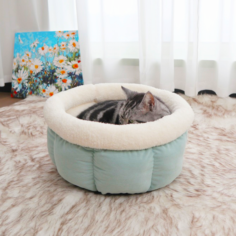 Petopia Comfy Durable Pet Sleeping Bed Cute Round Dog Bed - Image 2